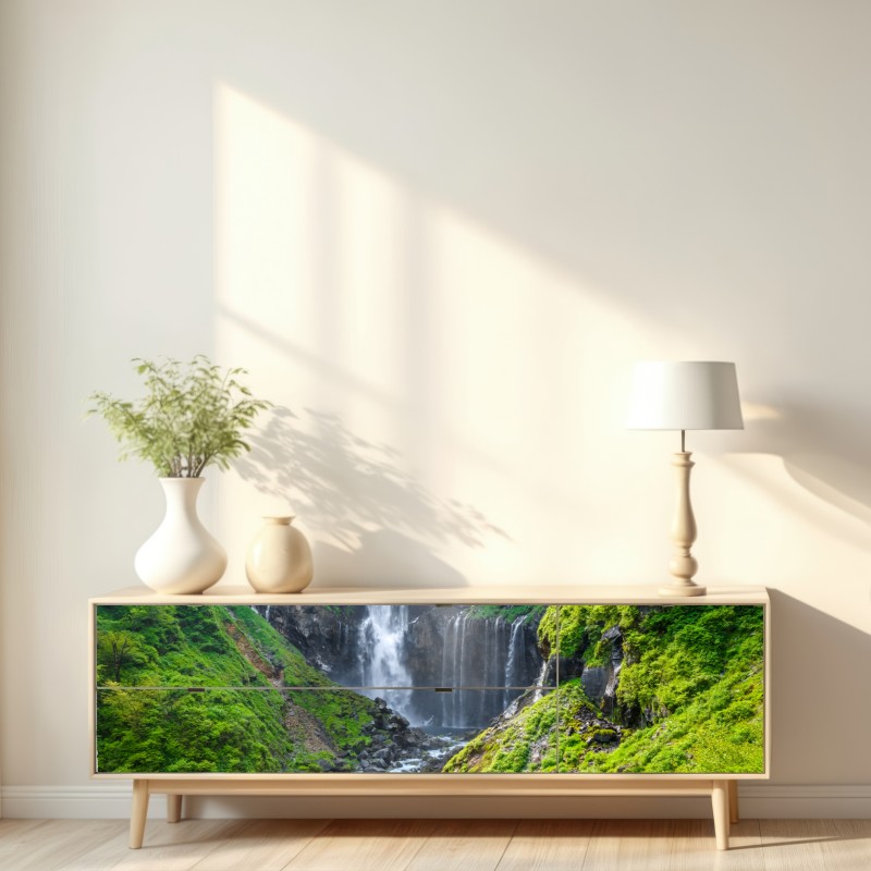 Naklejka repozycjonowalna krajobraz wodospadu Kegon w Nikko – Wallissimo® Naklejka repozycjonowalna krajobraz wodospadu Kegon w Nikko – Wallissimo®