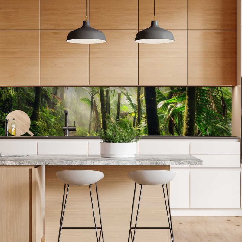 Naklejka repozycjonowalna japoński niebieski wzór seigaiha – Wallissimo®