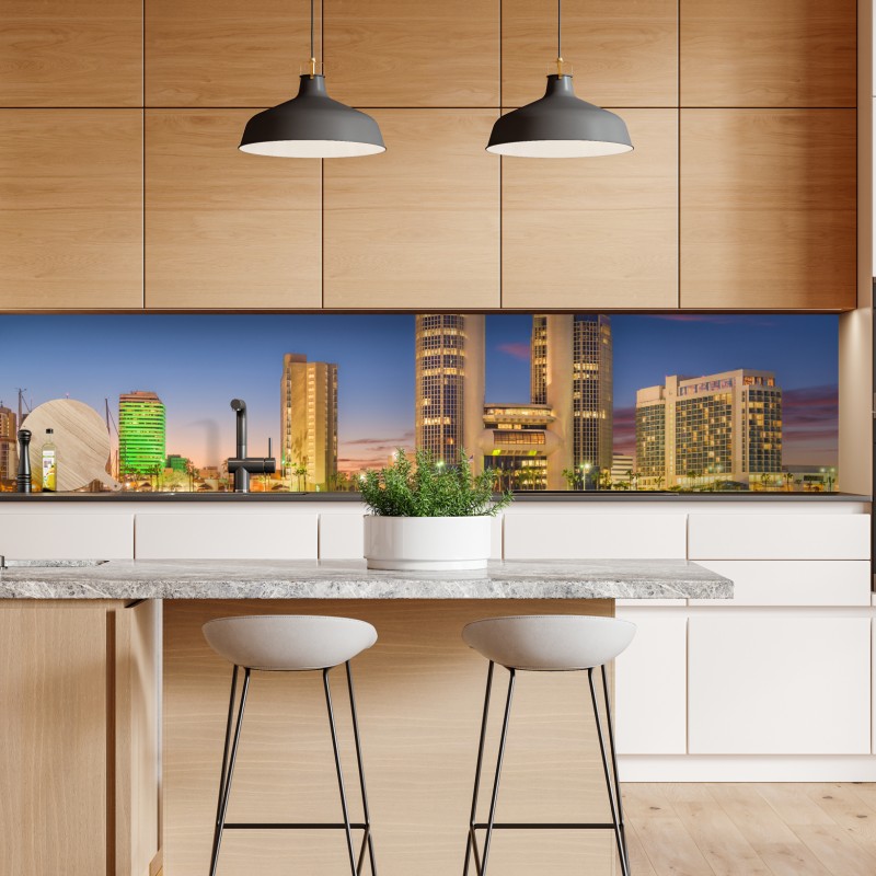 Naklejka repozycjonowalna urokliwa ulica domów szachulcowych w Eguisheim, Alsacja – Wallissimo®