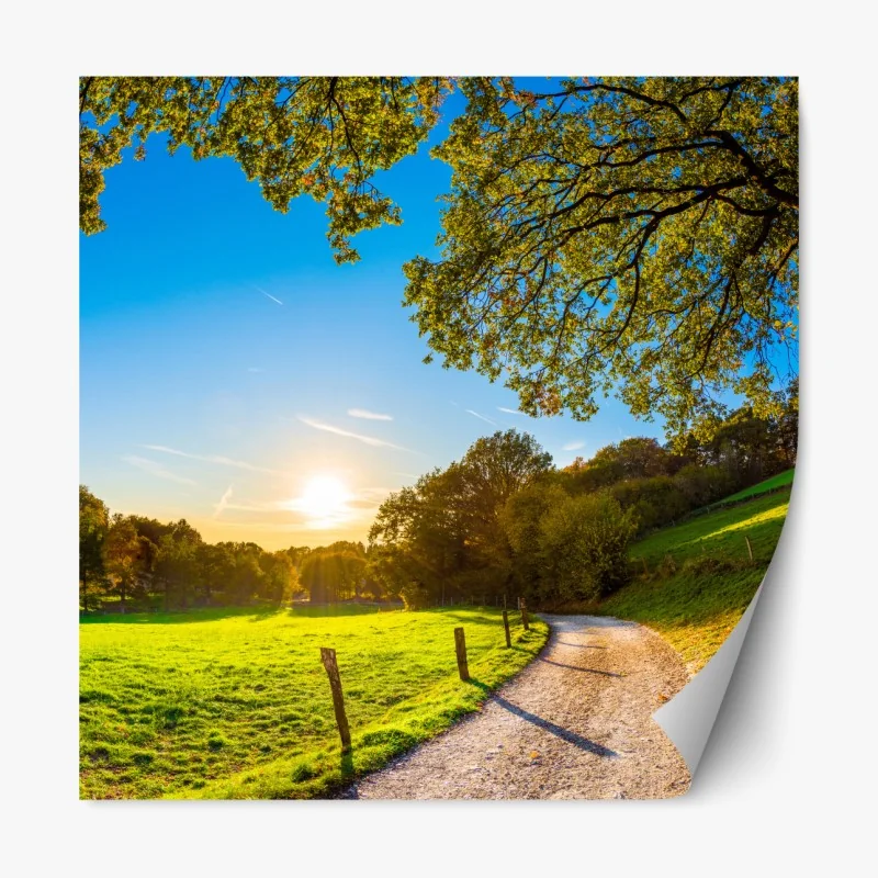 Naklejka repozycjonowalna geometryczny wzór balkonów – Wallissimo®