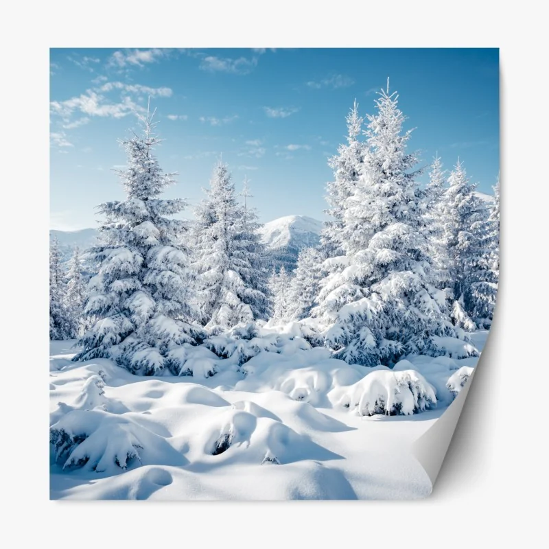 Naklejka repozycjonowalna delikatne różowe anemony i niebieski motyl – Wallissimo®