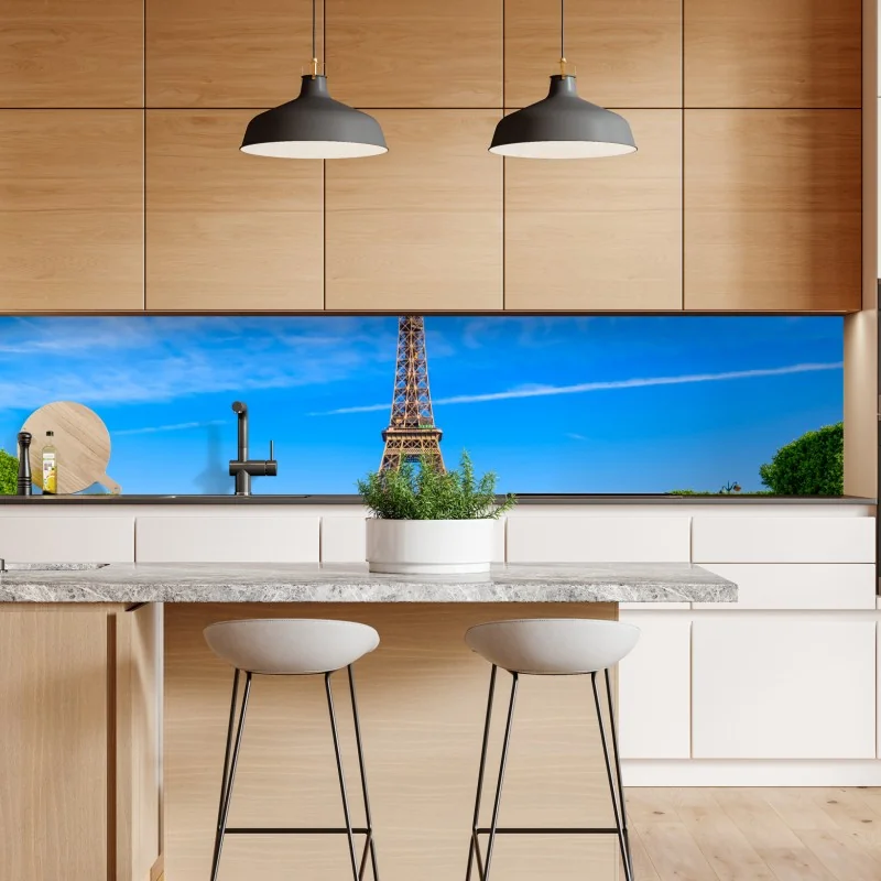 Naklejka repozycjonowalna Tower Bridge odbicie w odcieniach szarości – Wallissimo®