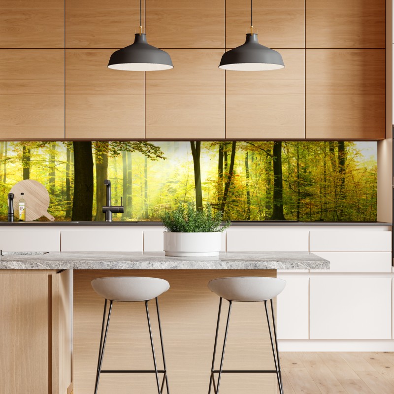 Naklejka repozycjonowalna retro falisty wzór mid-century – Wallissimo®