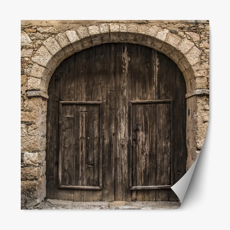 Naklejka repozycjonowalna żywa turkusowa abstrakcyjna kompozycja samochodowa – Wallissimo®