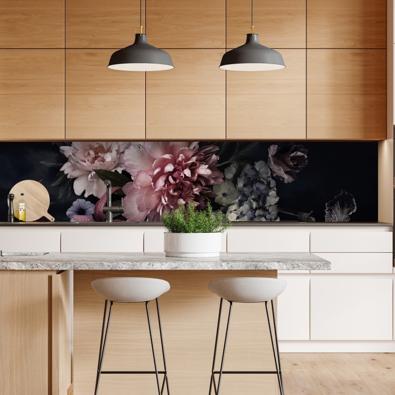 Naklejka repozycjonowalna spokojne alpejskie jezioro pod szczytem Wetterhorn, Szwajcaria – Wallissimo®