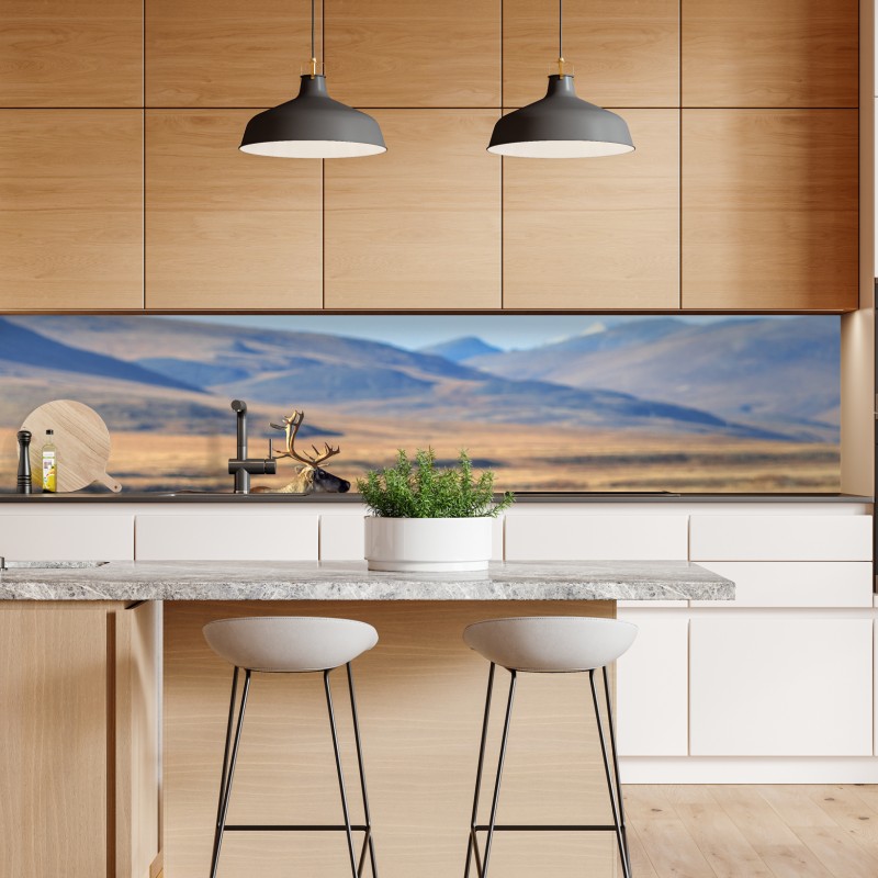 Naklejka repozycjonowalna żywa różowa abstrakcja płynna – Wallissimo®