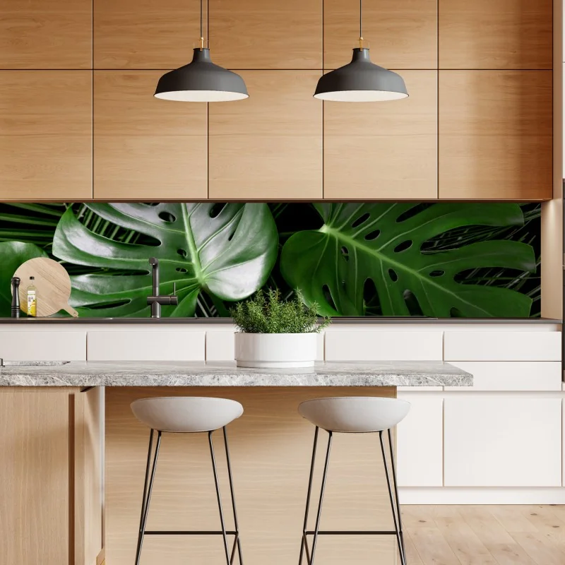 Naklejka repozycjonowalna złoty wzór falowy do dekoracji ściennej – Wallissimo®