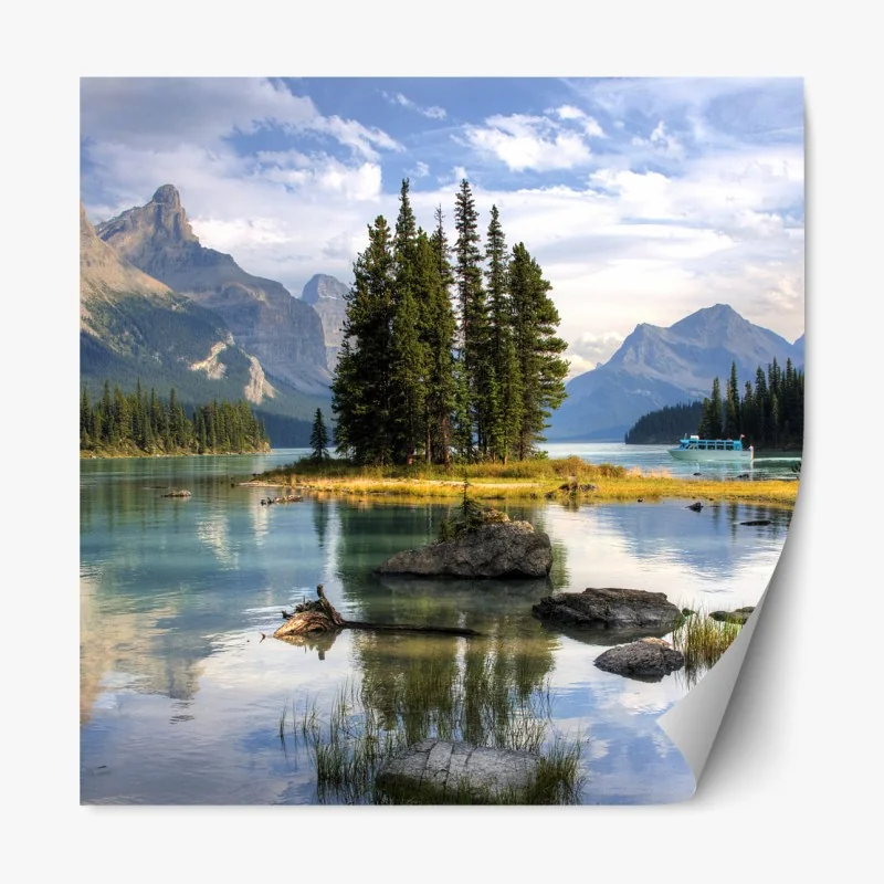 Naklejka repozycjonowalna wejście na plażę Debki nad Bałtykiem – Wallissimo®