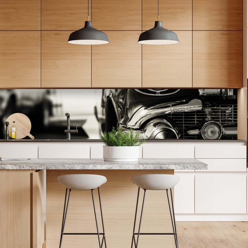 Naklejka repozycjonowalna delikatny akwarelowy wzór z liśćmi eukaliptusa – Wallissimo®