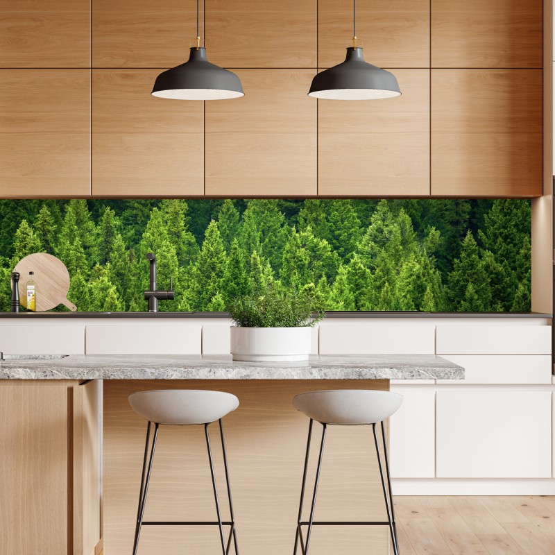 Naklejka repozycjonowalna egzotyczny wzór z gepardami i różami – Wallissimo®