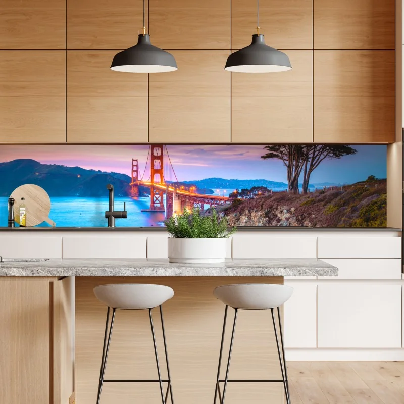 Naklejka repozycjonowalna ręcznie rysowany wzór koi i lotosu – Wallissimo®