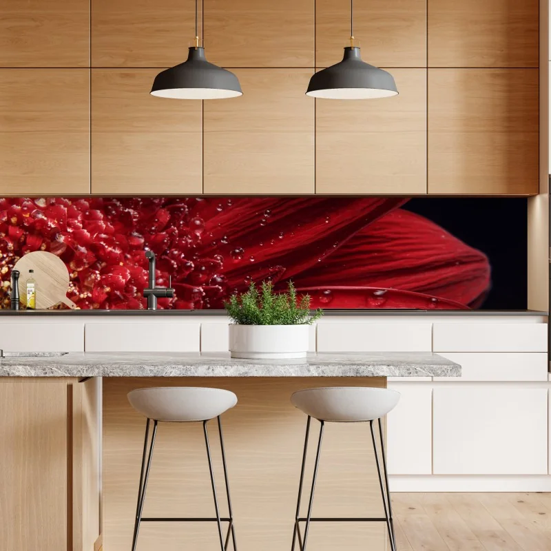 Naklejka repozycjonowalna monochromatyczny most i geometryczne linie – Wallissimo®