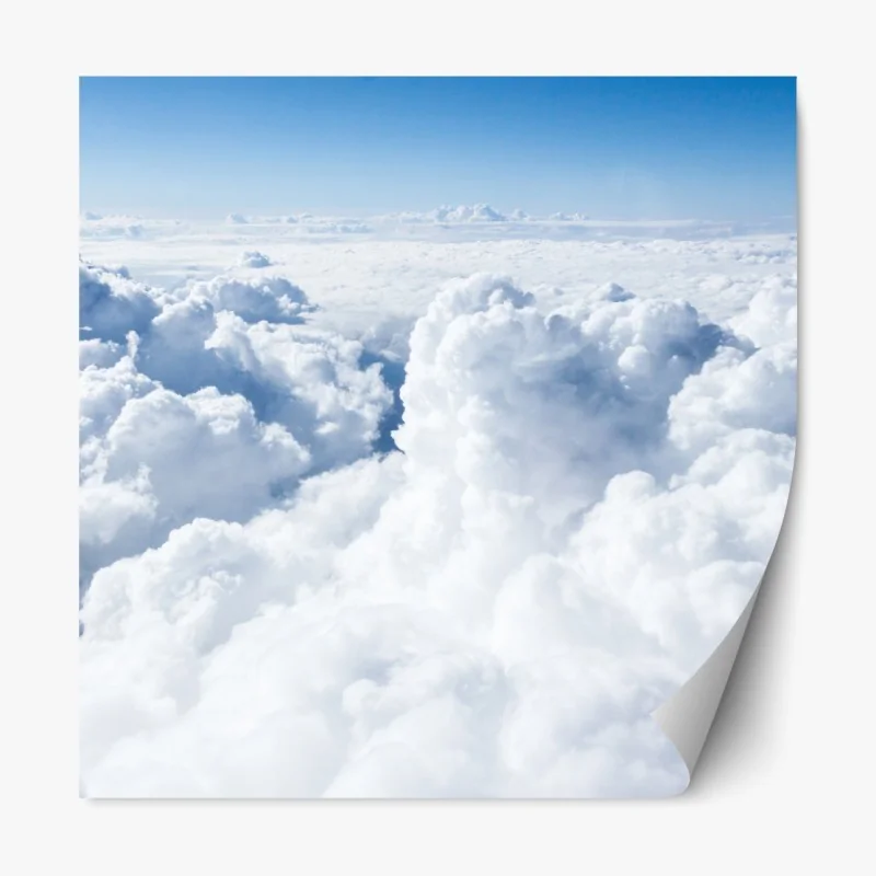 Naklejka repozycjonowalna słoneczny taras śródziemnomorski z widokiem na morze – Wallissimo®