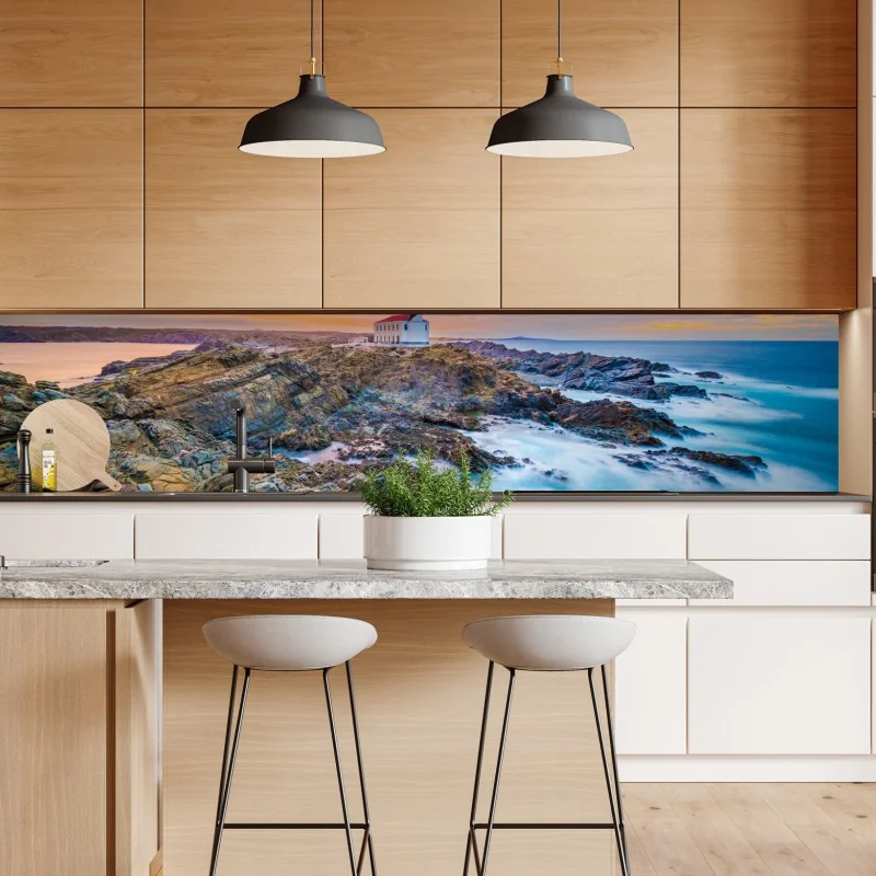 Naklejka repozycjonowalna duotonalna rzeźba głowy w kolażu – Wallissimo®