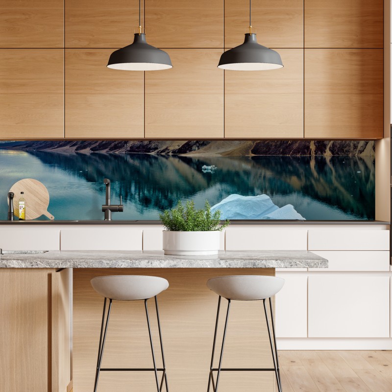 Naklejka repozycjonowalna pastelowe magnolie na beżowym tle – Wallissimo®