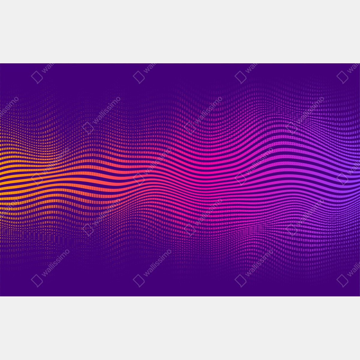 Naklejka repozycjonowalna żywy gradient falowy wzór – Wallissimo® Naklejka repozycjonowalna żywy gradient falowy wzór – Wallissimo®