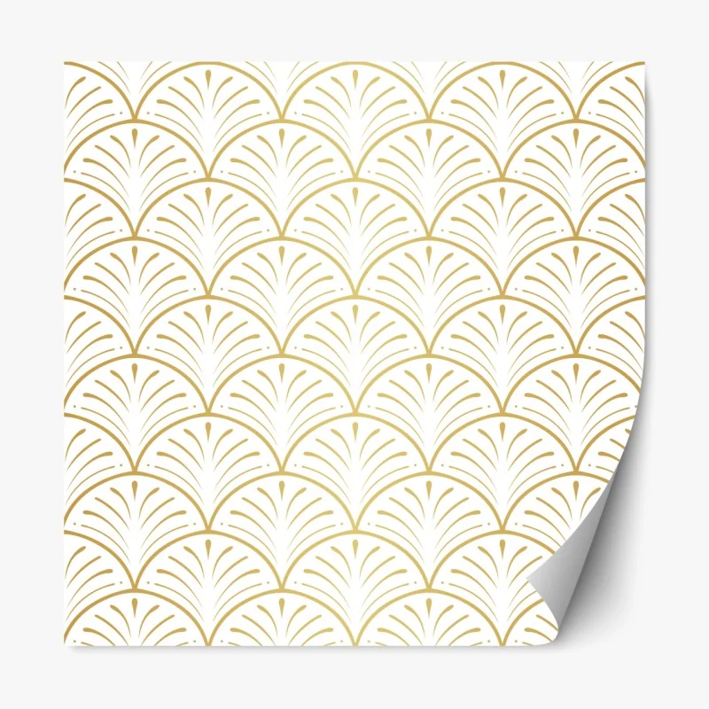 Naklejka repozycjonowalna tropikalne akwarelowe orchidee i liście palmowe – Wallissimo®