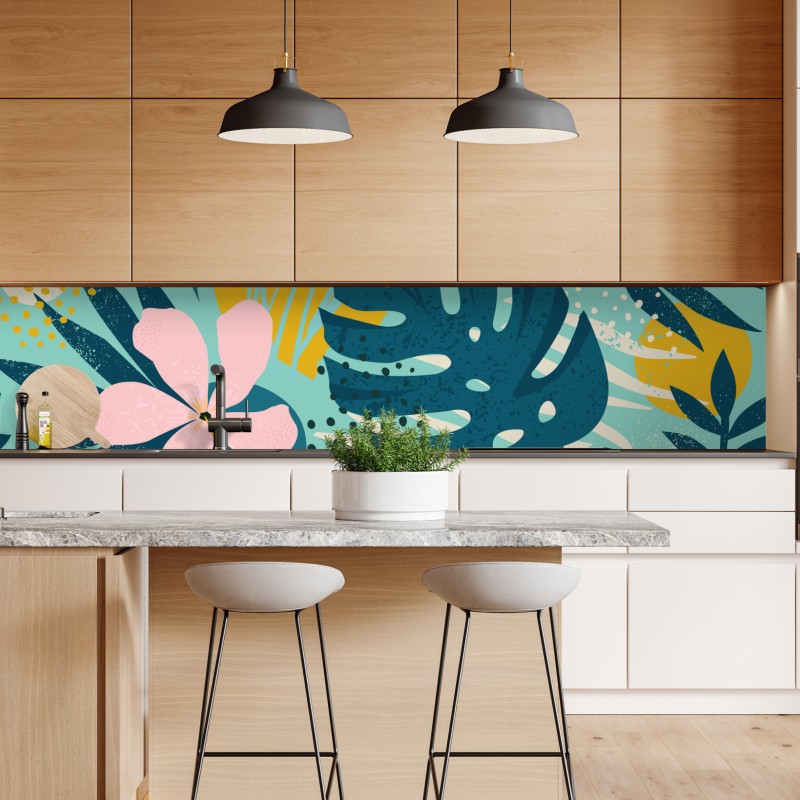 Naklejka repozycjonowalna beżowa tekstura marmuru z naturalnymi żyłami – Wallissimo®