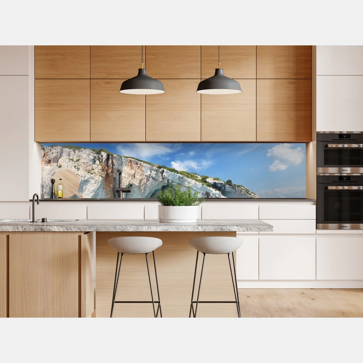 Naklejka repozycjonowalna niebieskie jaskinie na Zakynthos – Wallissimo® Naklejka repozycjonowalna niebieskie jaskinie na Zakynthos – Wallissimo®