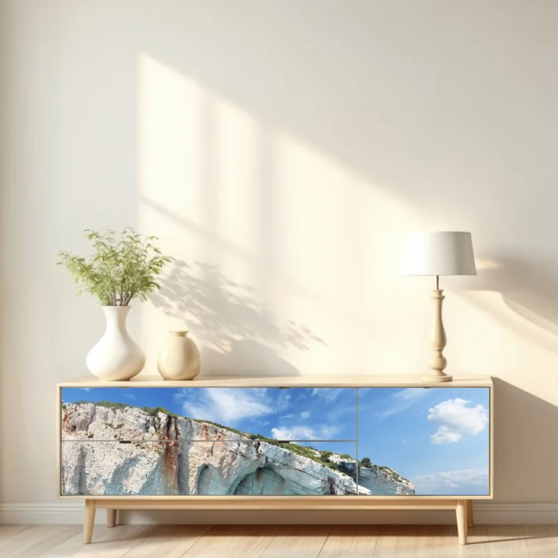 Naklejka repozycjonowalna niebieskie jaskinie na Zakynthos – Wallissimo® Naklejka repozycjonowalna niebieskie jaskinie na Zakynthos – Wallissimo®