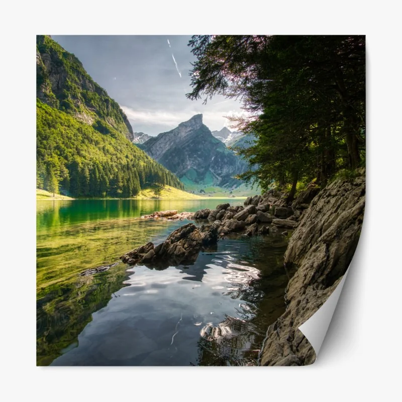 Naklejka repozycjonowalna monochromatyczny wzór łuków – Wallissimo®