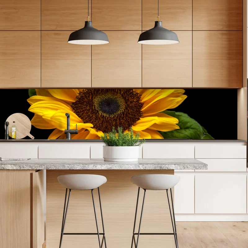 Naklejka repozycjonowalna odważne czerwone geometryczne bloki – Wallissimo®