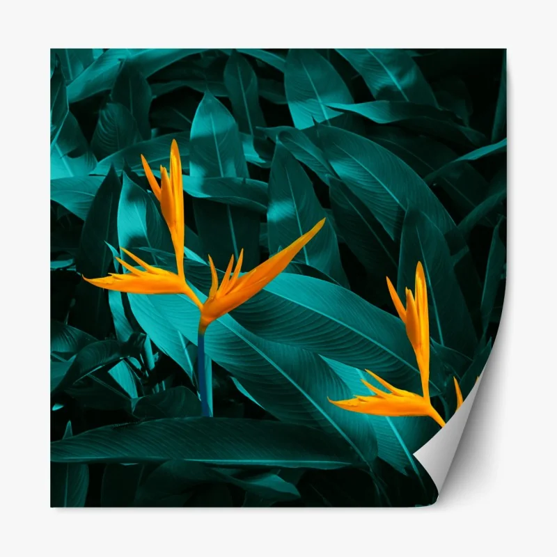 Naklejka repozycjonowalna różowy akwarelowy wzór z okręgami i złotymi akcentami – Wallissimo®