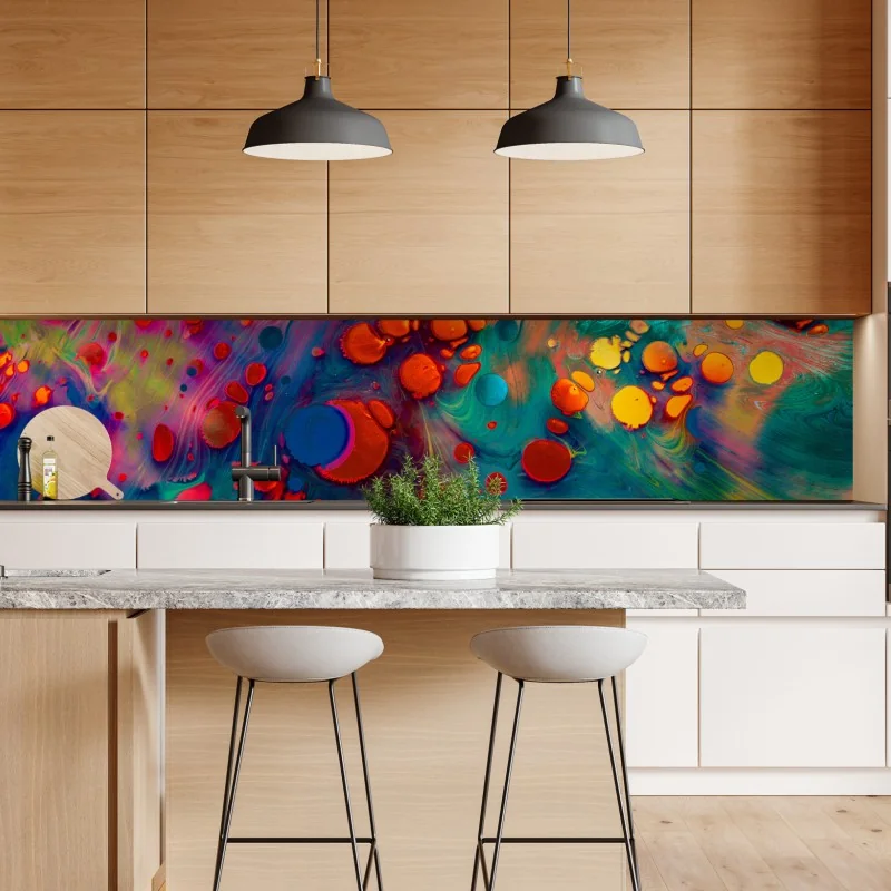 Naklejka repozycjonowalna Lijiang stara ulica z lampionami – Wallissimo®