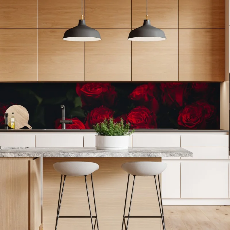 Naklejka repozycjonowalna trzy dmuchawce na turkusowym tle – Wallissimo®