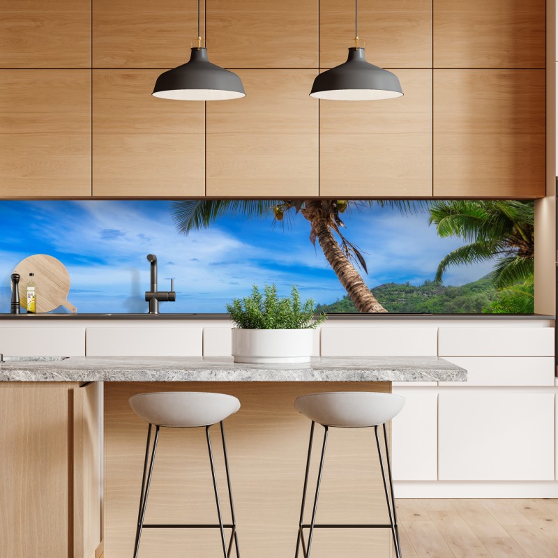 Naklejka repozycjonowalna zachód słońca nad Stambułem – Wallissimo®