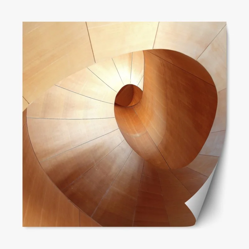 Naklejka repozycjonowalna abstrakcyjny wzór fasady architektonicznej – Wallissimo®