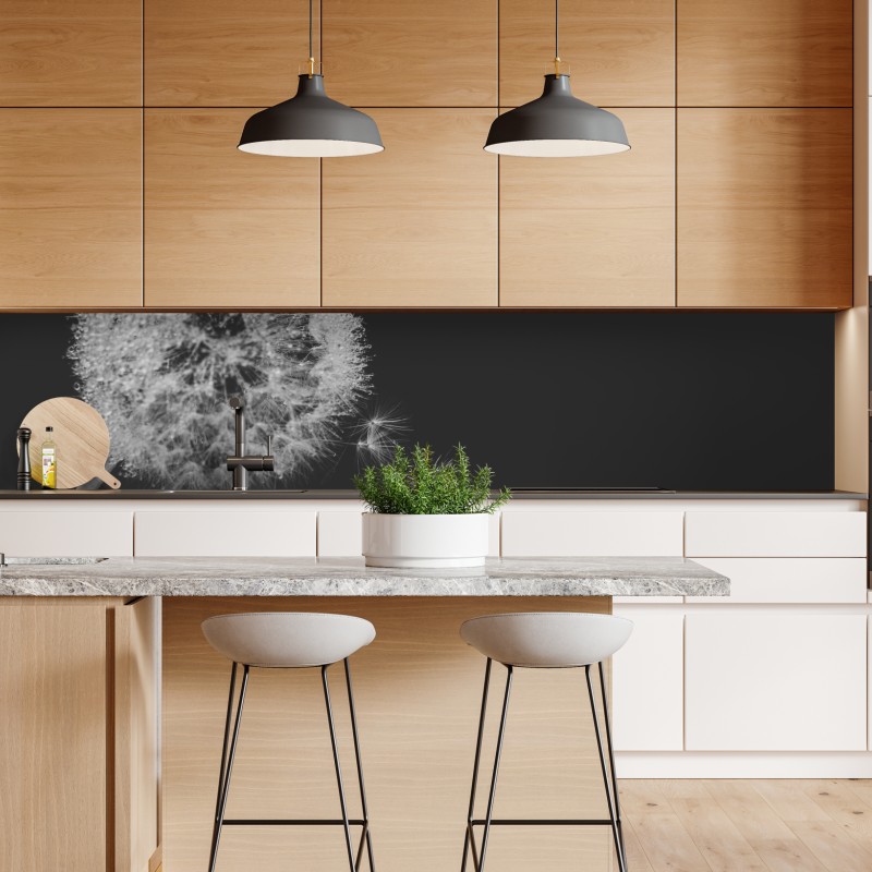 Naklejka repozycjonowalna delikatny akwarelowy wzór z liśćmi eukaliptusa – Wallissimo®