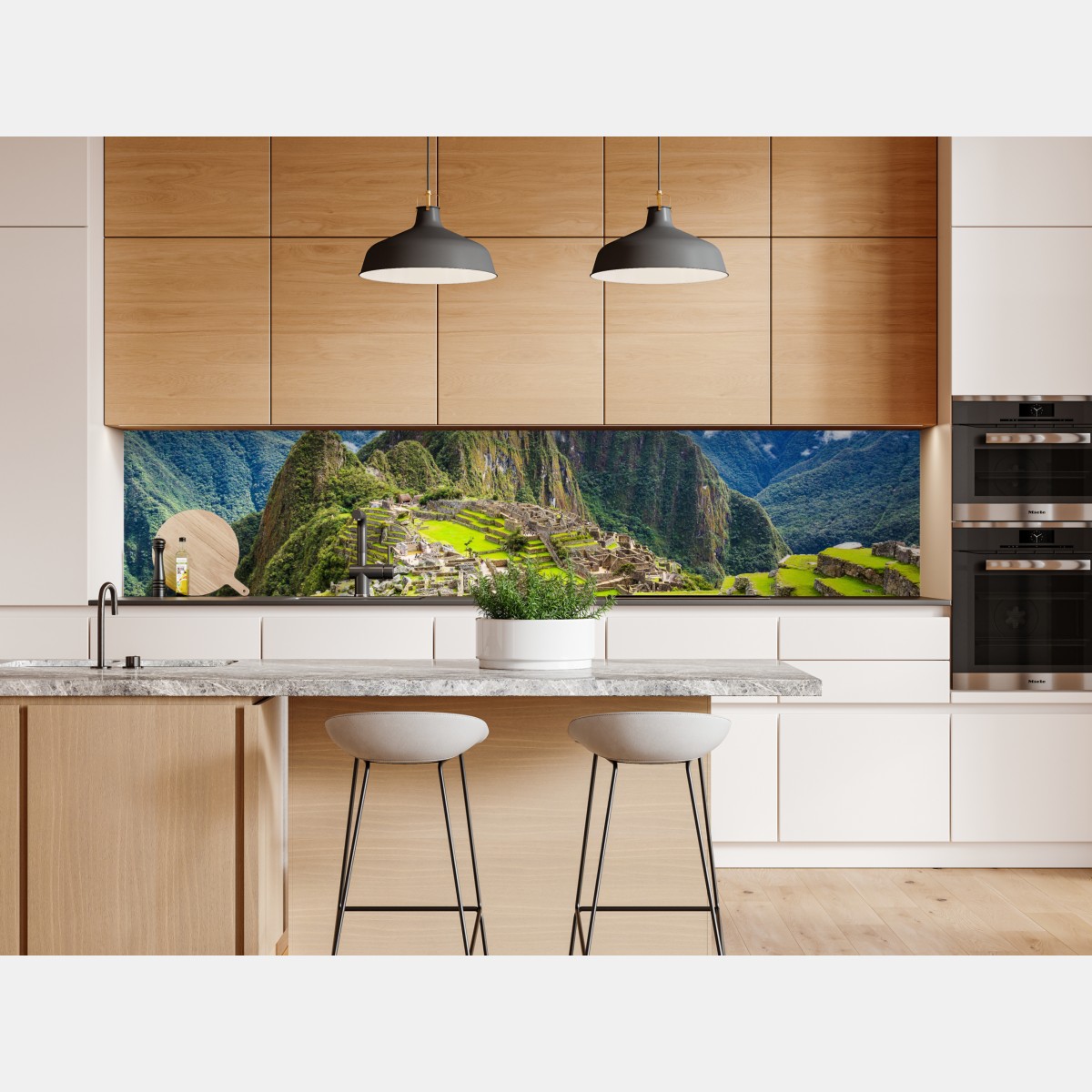 Naklejka repozycjonowalna Machu Picchu starożytne tarasy górskie – Wallissimo® Naklejka repozycjonowalna Machu Picchu starożytne tarasy górskie – Wallissimo®