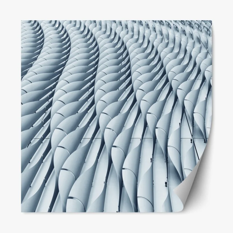 Naklejka repozycjonowalna abstrakcyjny wzór fasady architektonicznej