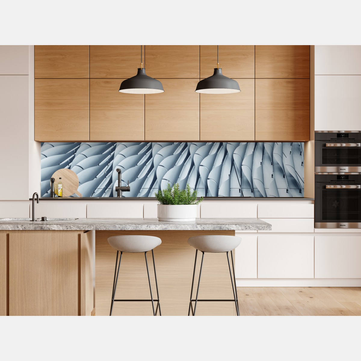 Naklejka repozycjonowalna abstrakcyjny wzór fasady architektonicznej – Wallissimo® Naklejka repozycjonowalna abstrakcyjny wzór fasady architektonicznej – Wallissimo®