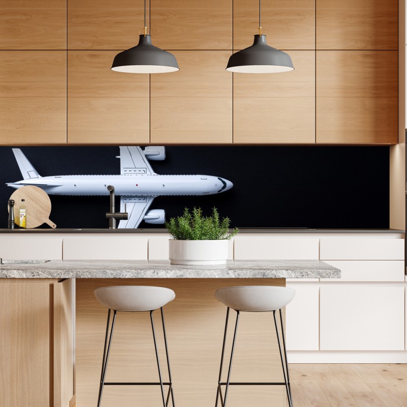 Naklejka repozycjonowalna tropikalny zachód słońca na plaży z koktajlem – Wallissimo®