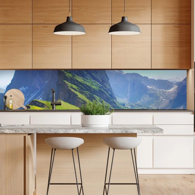 Naklejka repozycjonowalna błękitne jaskinie na Zakynthos – Wallissimo®