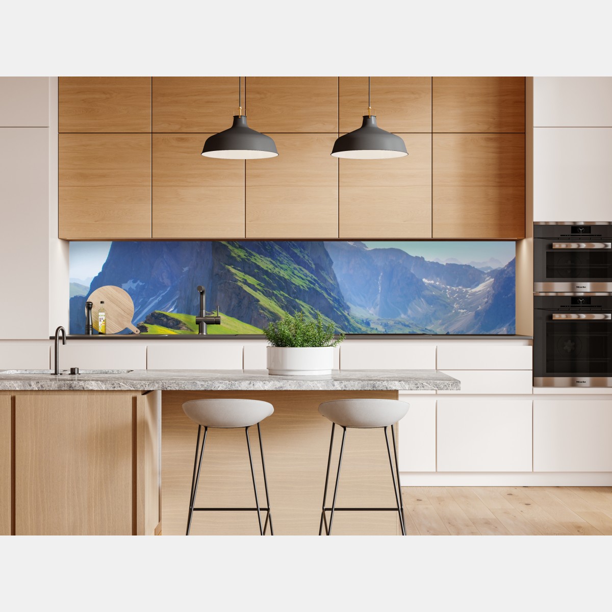 Naklejka repozycjonowalna majestatyczne Seceda w Dolomitach – Wallissimo® Naklejka repozycjonowalna majestatyczne Seceda w Dolomitach – Wallissimo®