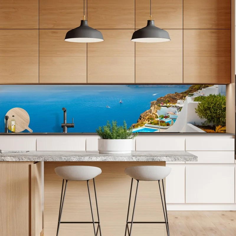 Naklejka repozycjonowalna spokojna ścieżka w bambusowym lesie – Wallissimo®