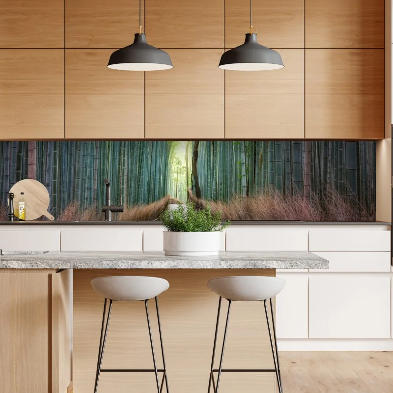 Naklejka repozycjonowalna sucha protea w sepii – Wallissimo®