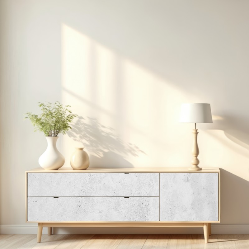 Naklejka repozycjonowalna szara betonowa tekstura ściany – Wallissimo® Naklejka repozycjonowalna szara betonowa tekstura ściany – Wallissimo®