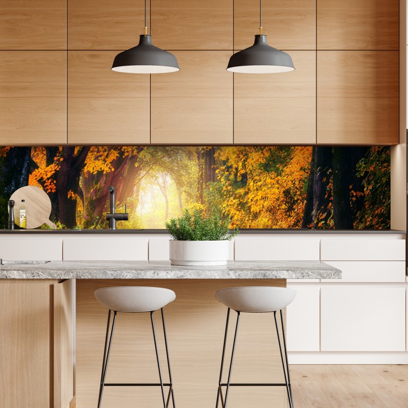 Naklejka repozycjonowalna sucha protea w sepii – Wallissimo®