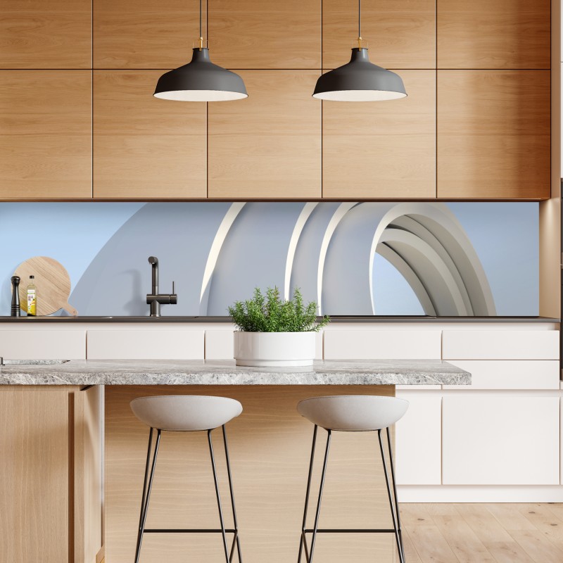 Naklejka repozycjonowalna turkusowy dmuchawiec z bliska – Wallissimo®