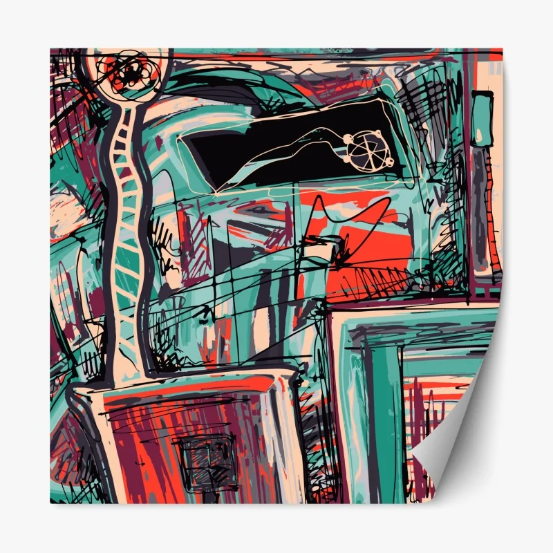 Naklejka repozycjonowalna subtelna szara tekstura betonu – Wallissimo®