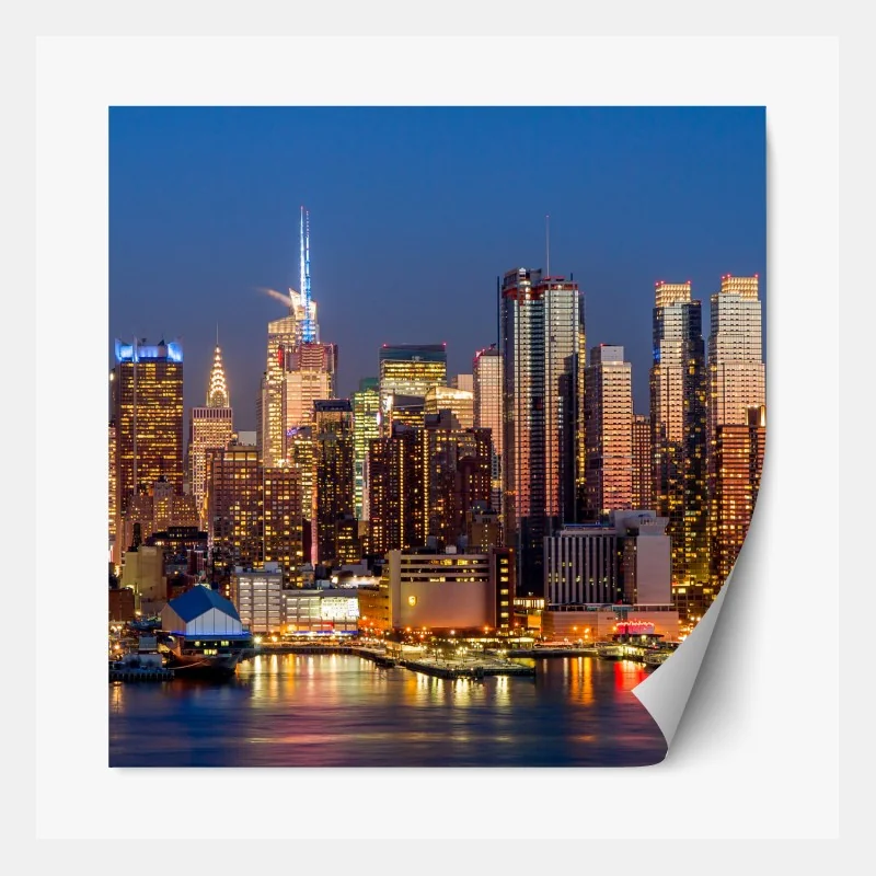 Naklejka repozycjonowalna urokliwa ulica domów szachulcowych w Eguisheim, Alsacja – Wallissimo®