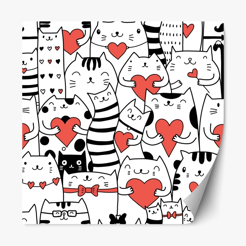 Naklejka repozycjonowalna sucha protea w sepii – Wallissimo®