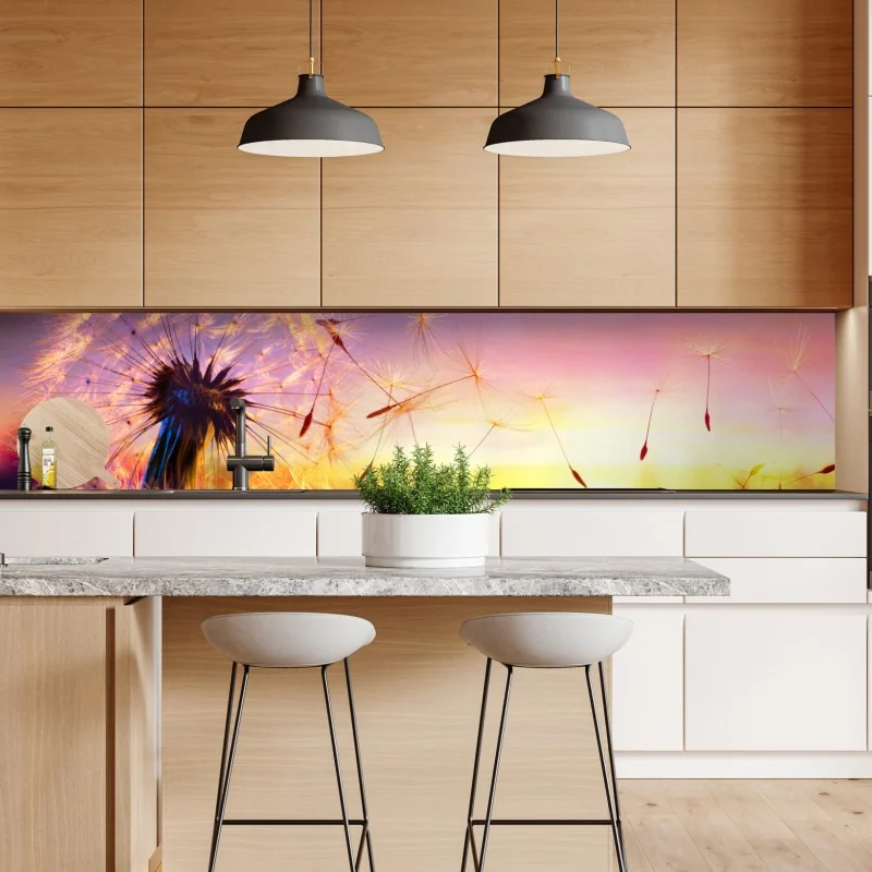 Naklejka repozycjonowalna retro falisty wzór mid-century – Wallissimo®