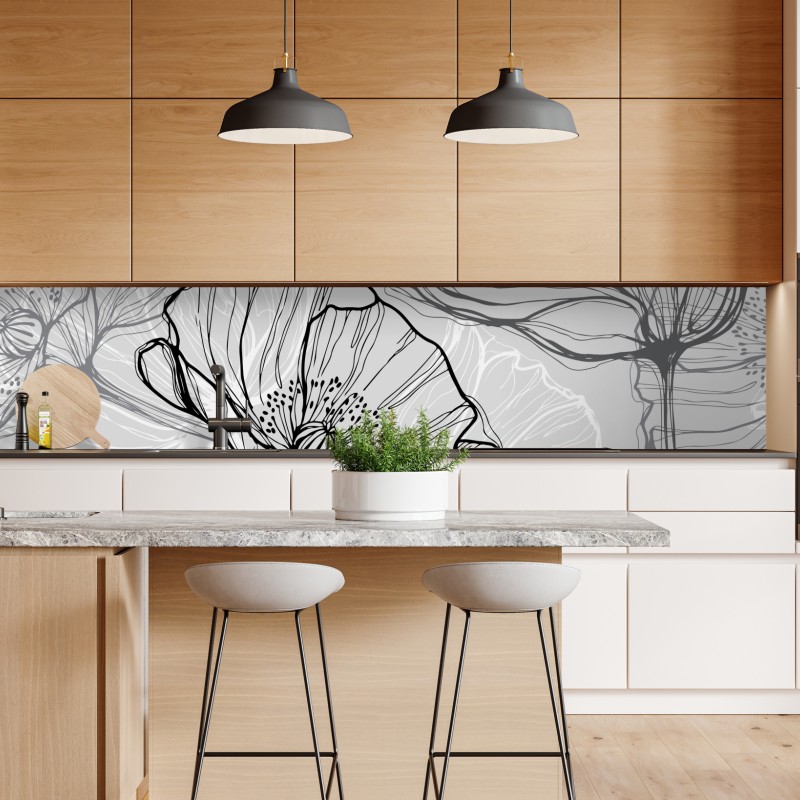 Naklejka repozycjonowalna tropikalny motyw tukanów – Wallissimo®