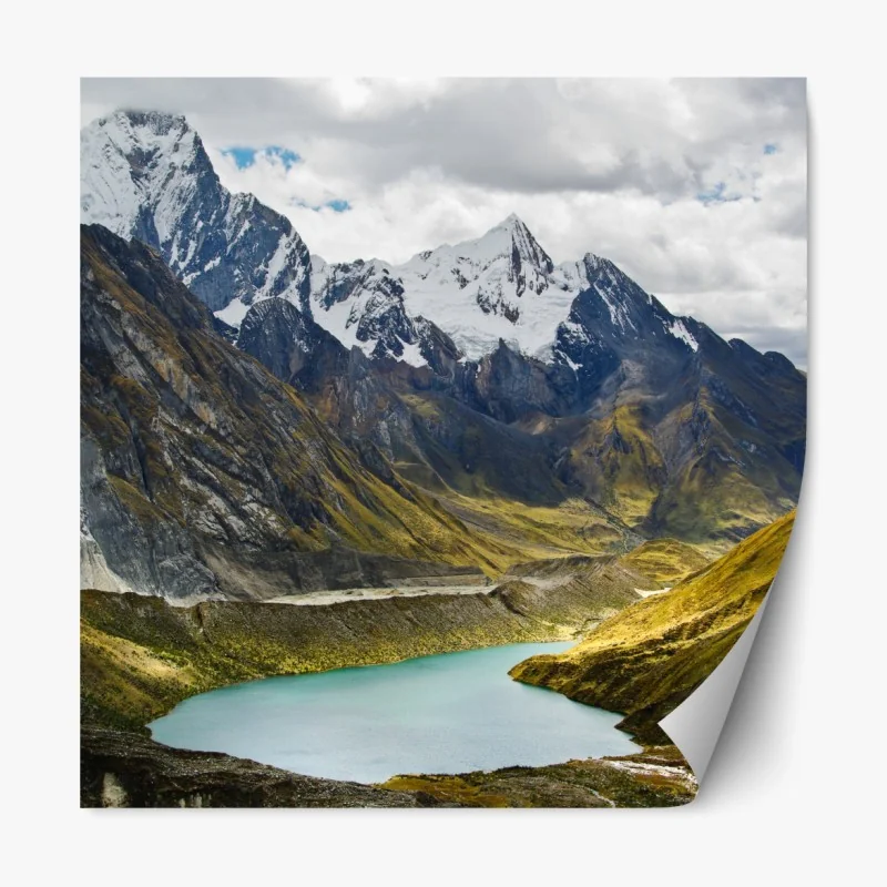 Naklejka repozycjonowalna zachód słońca nad wydmami Grace Bay – Wallissimo®