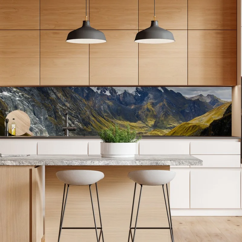 Naklejka repozycjonowalna zachód słońca nad wydmami Grace Bay – Wallissimo®